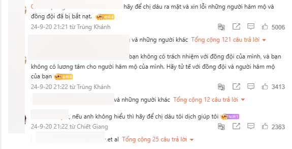 Khán giả vẫn vô cùng bức xúc bên dưới bài đăng của Scout trên Weibo